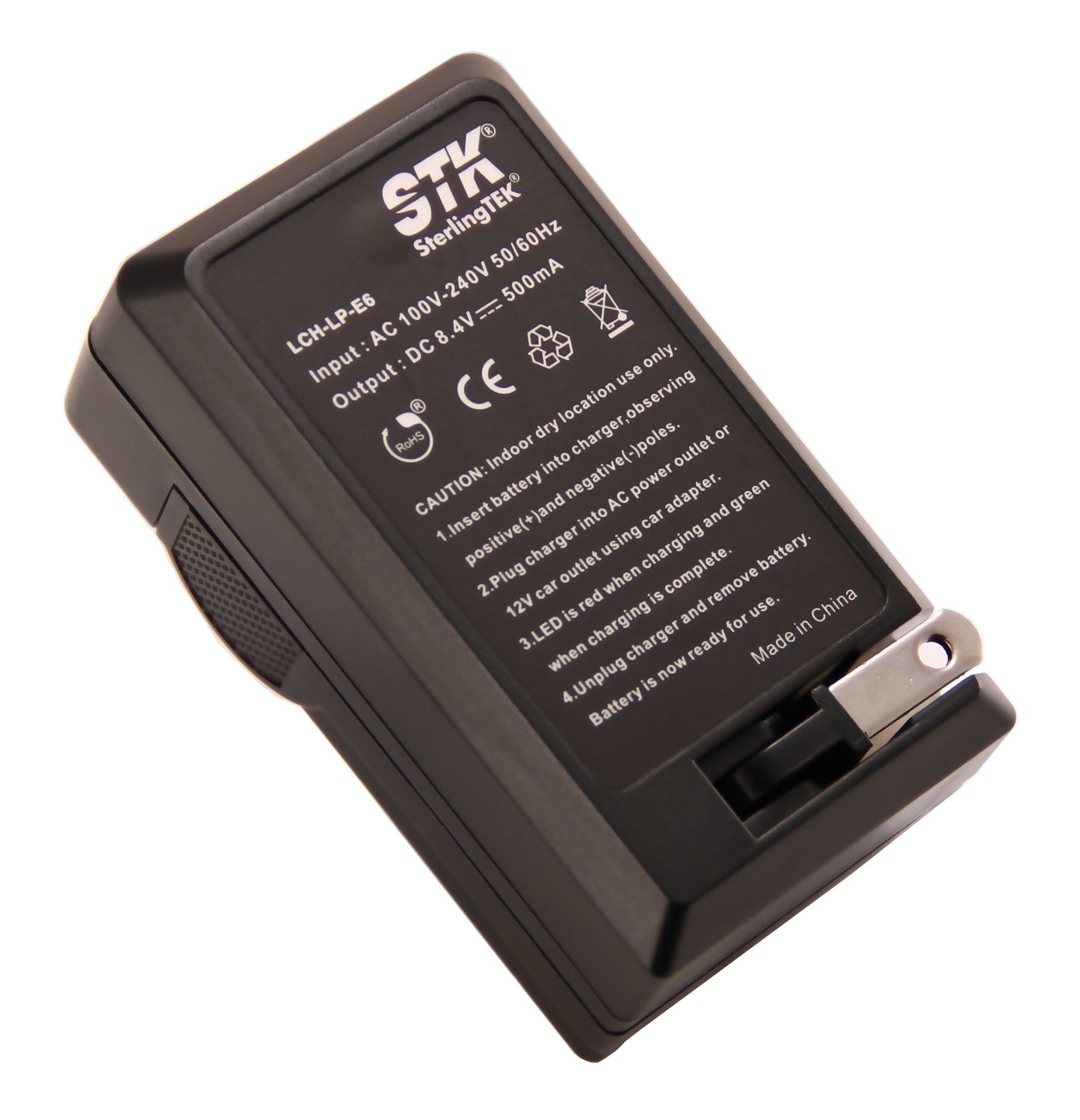 STK LP-E6 Charger for Canon LP-E6N Battery LPE6 Promaster LP-E6NH EOS R R5 R6 R7 5D Mark II III & IV 90D 70D 5Ds 6D 5Ds 80D 7D 60D 5Ds MKii MKii MKiii