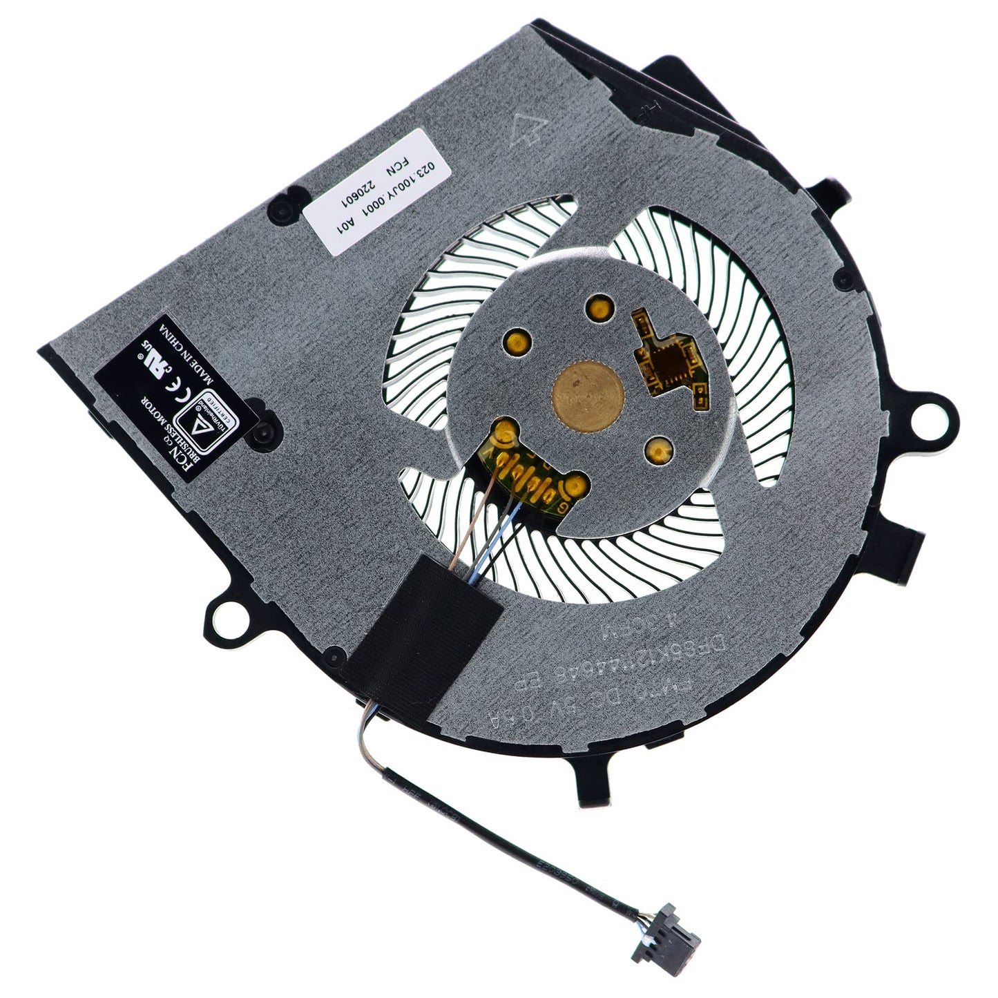 Deal4GO CPU Cooling Fan K61GC 7D5NG Replacement for Dell Latitude 3510 3410 Inspiron 5400 5406 7405 5502 5505 2-in-1