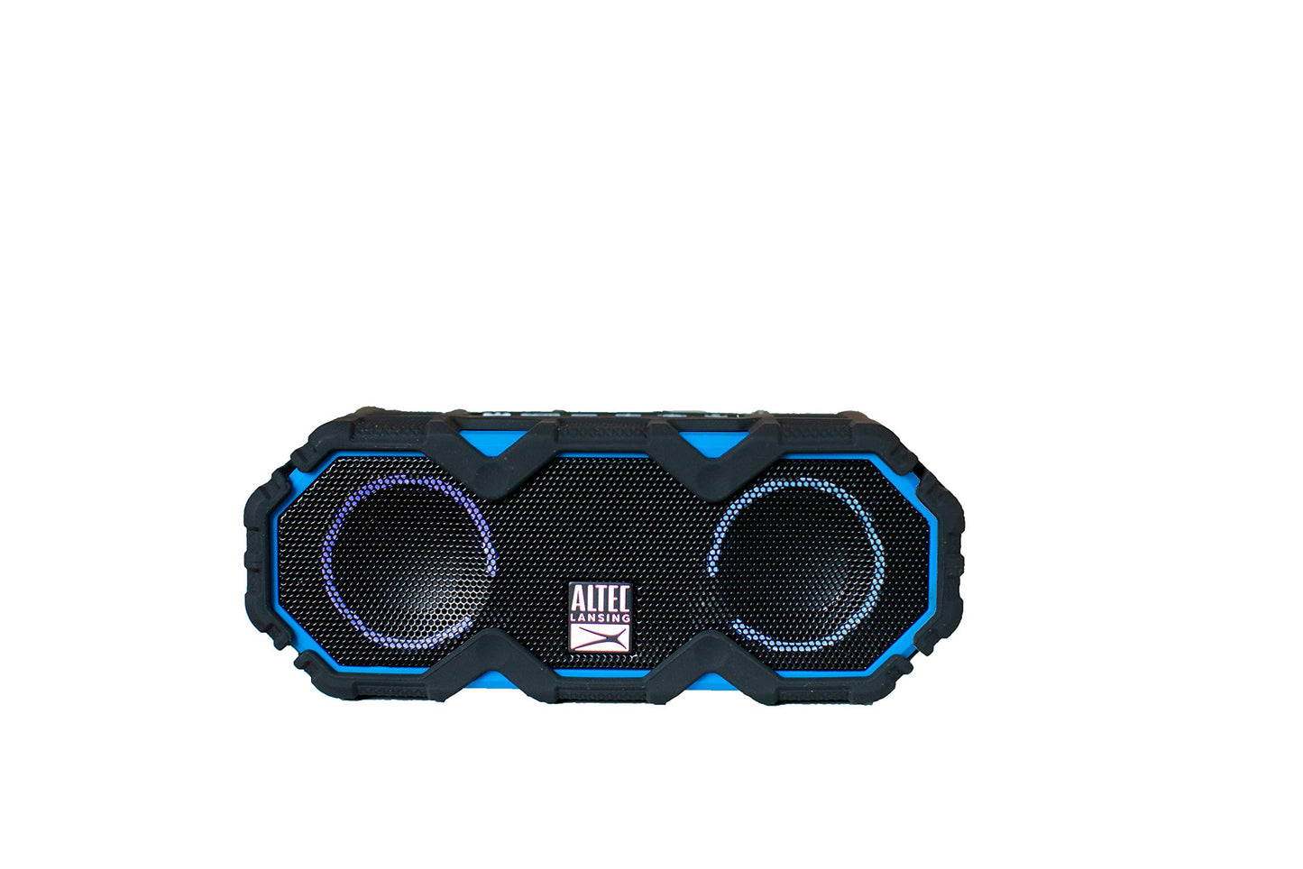 Altec Lansing LifeJacket Mini - Waterproof Bluetooth Speaker with Lights, Portable Wireless Speaker for Pool, Beach, Hiking, Sports, Camping, 16 Hour