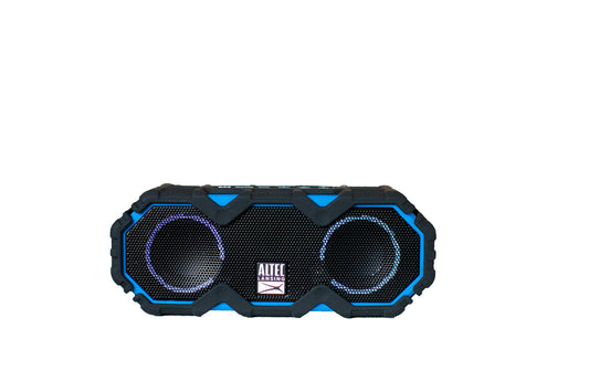 Altec Lansing LifeJacket Mini - Waterproof Bluetooth Speaker with Lights, Portable Wireless Speaker for Pool, Beach, Hiking, Sports, Camping, 16 Hour
