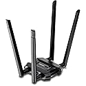 TRENDnet AC1900 High Power Dual Band Wireless USB Adapter, TEW-809UB, Stream 4K HD Video, Windows-Mac OS Compatible, NDAA & TAA Compliant, Increase