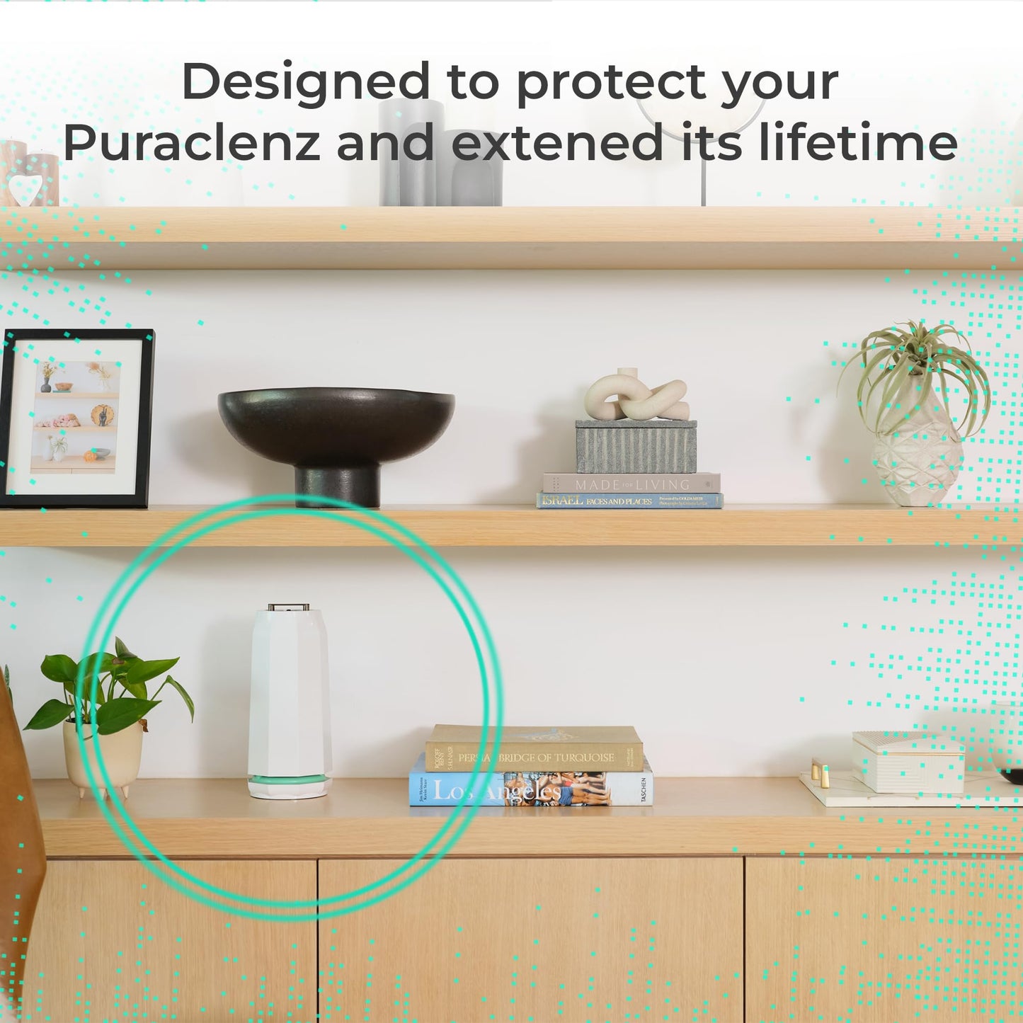 Puraclenz Photon Replacement Screens R0001 (2-pack) - For Puraclenz Photon Models P3000X, P3000, P1500 and P750