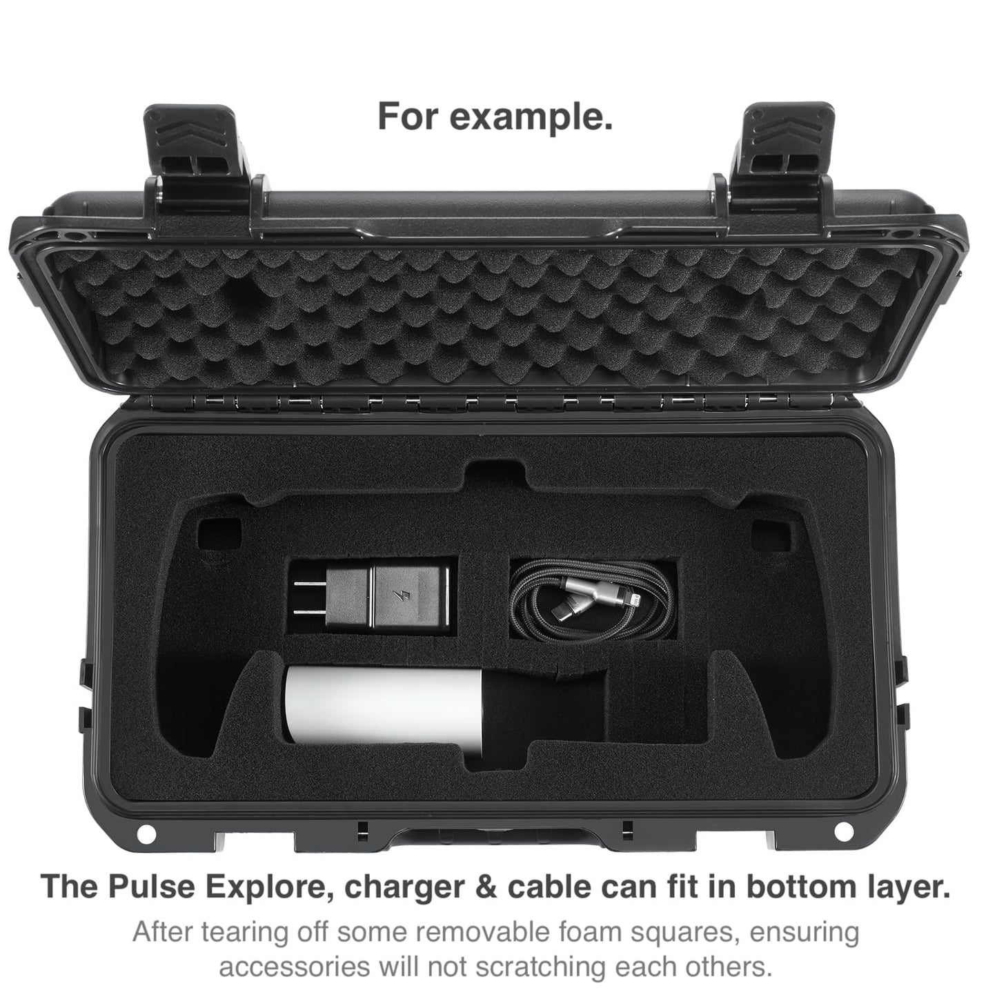 ZENACCE Hard Carrying Case Bundle for PlayStation Portal Remote Player, Accessories Kit Includes Waterproof Travel Bag, Protective Case and Screen