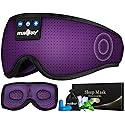 MUSICOZY 3D Sleep Headphones Mask Sleeping Headphones for Side Sleepers Eye Mask, Wireless Bluetooth Headband Headphones Cool Gadgets Unique…