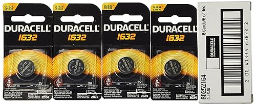 Duracell 10 Watch/Electronic DL 1632 CR1632 Lithium Batteries