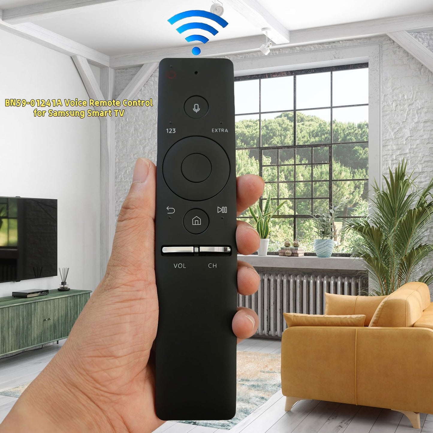Universal Voice BN59-01241A Replacement Remote Control for Samsung Smart TV 4K UHD TV Samsung 6 7 8 9 Series 8 Remote BN59-01266A BN59-01292A