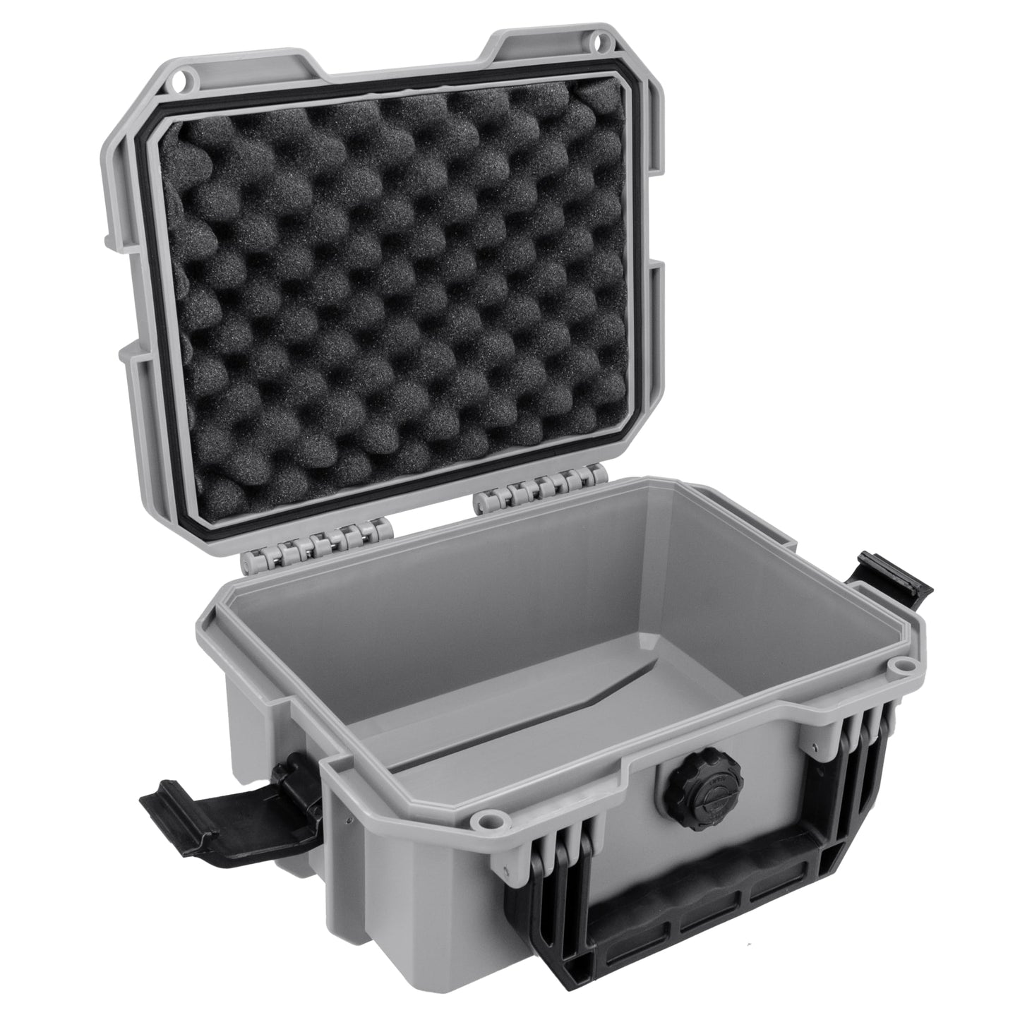 Eylar 11.8" Intact Series Compact Hard Camera Case, Lightweight and Durable Stacker Design with Foam (Gray)