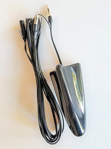 Powerhouse TEP USA Shark Fin AM FM Amplified Amplifier Marine Car Truck Offroad Antenna Stereo Radio 12V