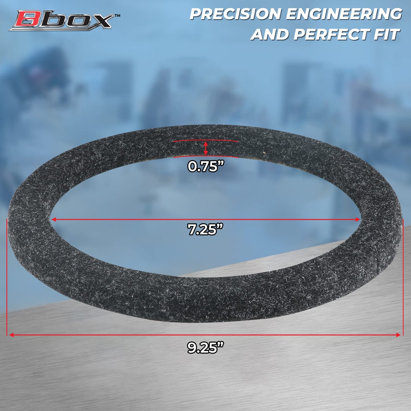 Atrend Universal Mdf Constructed Spacer for 8 Inch Speaker or Sub - Adds 3/4" To Depth