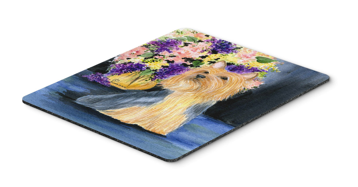 Caroline's Treasures SS8293MP Silky Terrier Mouse Pad, Hot Pad or Trivet for Home Office Gaming Working Computers Laptop Mouse Mat,Washable Large