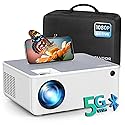 FANGOR 1080P HD Projector, WiFi Bluetooth Projectors, Max 230” Projection Screen Portable Home Theater Video Movie Proyector With Tripod, Compatible
