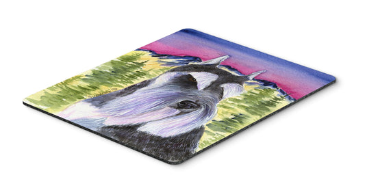 Caroline's Treasures SS8340MP "Schnauzer Mouse Pad, Hot Pad or Trivet" for Home Office Gaming Working Computers Laptop Mouse Mat,Washable Large