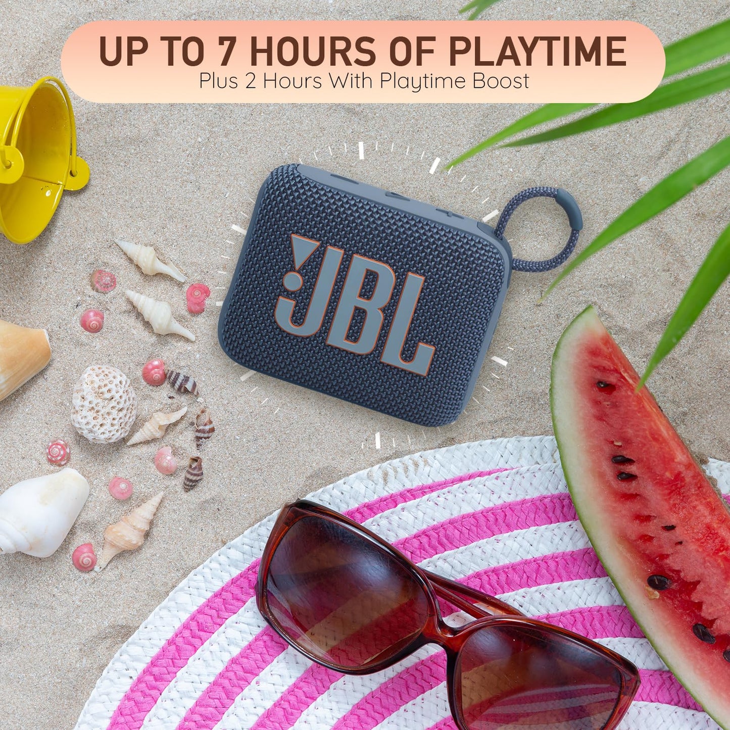 JBL Go 4 Portable Bluetooth Wireless Speaker, IP67 Waterproof and Dustproof Built-in Battery - Red - Boomph's Comprehensive Ultimate Performance Cloth