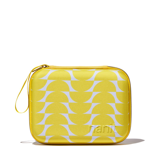 Nanit Travel Case - Protective Hard Shell Carrying Case for Nanit Pro Baby Monitor and Multi-Stand Travel Accessory, Yellow