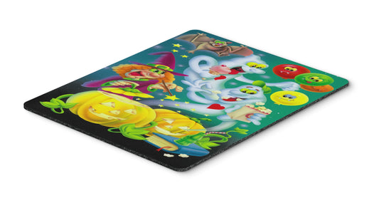 Caroline's Treasures APH0932MP Witch Party with The Ghosts Halloween Mouse Pad, Hot Pad or Trivet for Home Office Gaming Working Computers Laptop