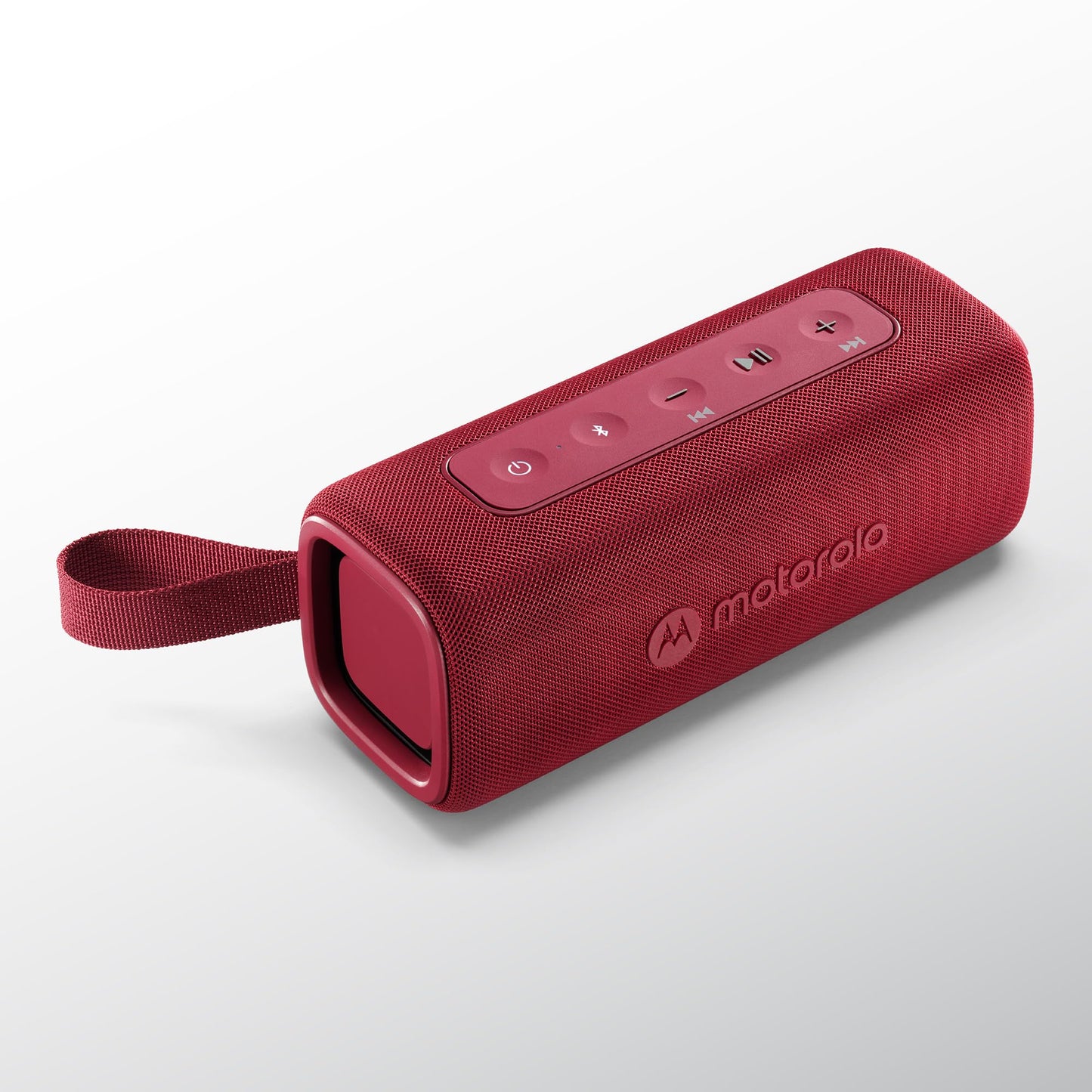 Motorola Sound ROKR 600 Portable Bluetooth Speaker, 6-Hour Playtime, IP67 Water Resistant, Speaker for Home/Outdoors, Compatible wtih iPhone, Red