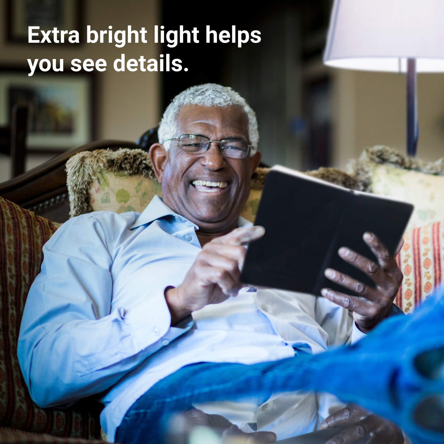SAGELITE Delay Off LED Bulbs, 11W LED Light Bulb with 25 Seconds of Dimmed Light After Switch Off, 75W Equivalent Daylight (5000K) A21 Bulb E26 Base