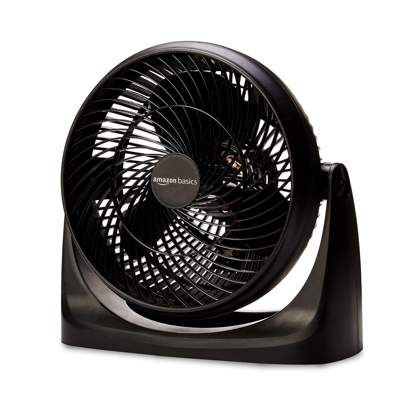 Amazon Basics Air Circulator Fan, Desk Fan for Bedroom, Home and Office, With 90-Degree Tilt Head, 3 Speed Settings, Lightweight (4.2 LBS), 70 Watts