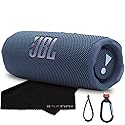 JBL Flip 7 Portable Bluetooth Speaker, IP68 Waterproof, Dustproof, Drop-Proof, PushLock System, AI Sound Boost, 16H Battery - Blue - Boomph's