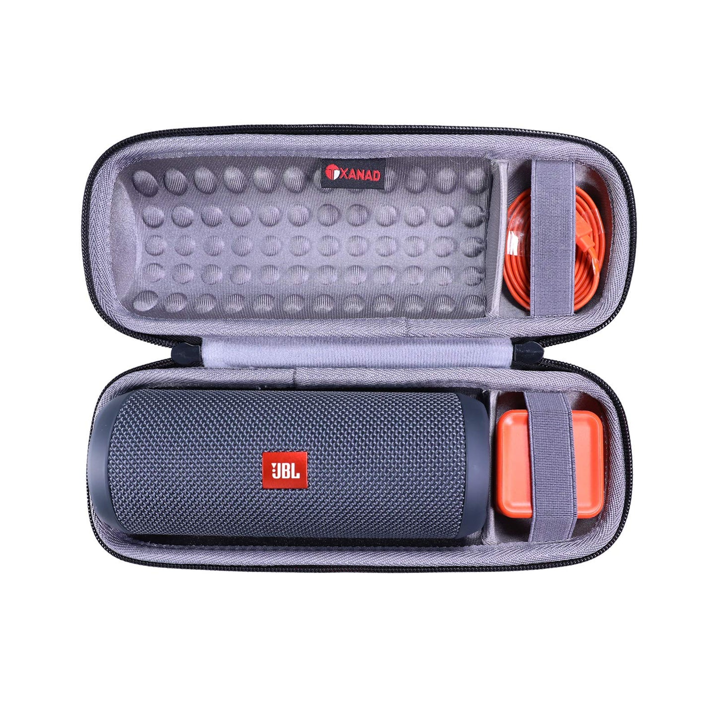 XANAD Case for JBL Flip 4/3 or Flip Essential 2/1 or Sonos Roam 2/1 Waterproof Portable Bluetooth Speaker Speaker Hard Storage Carrying Protective Bag