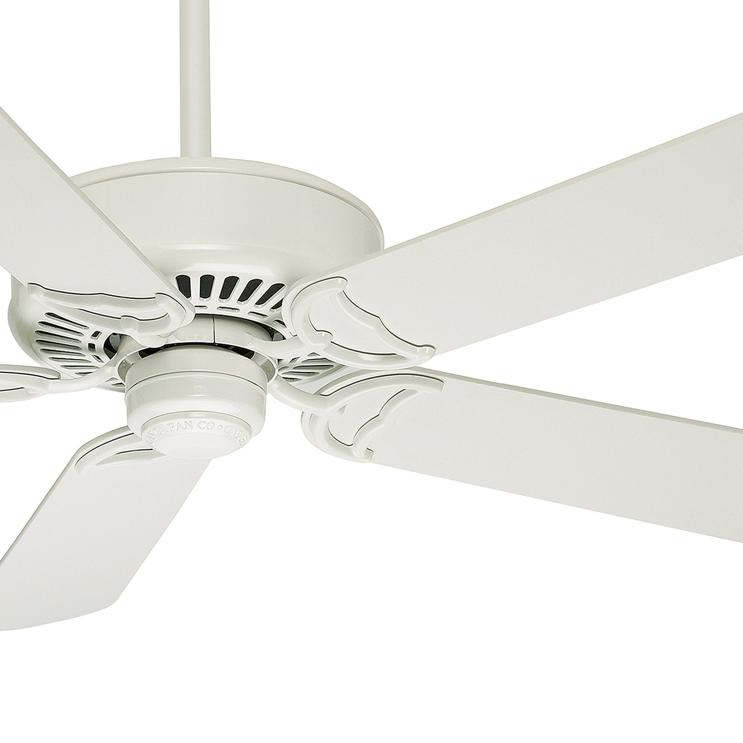 Casablanca Fan 54 inch Snow White Finish Ceiling Fan with 10 Speed Standard Analog Wall Control (Renewed)