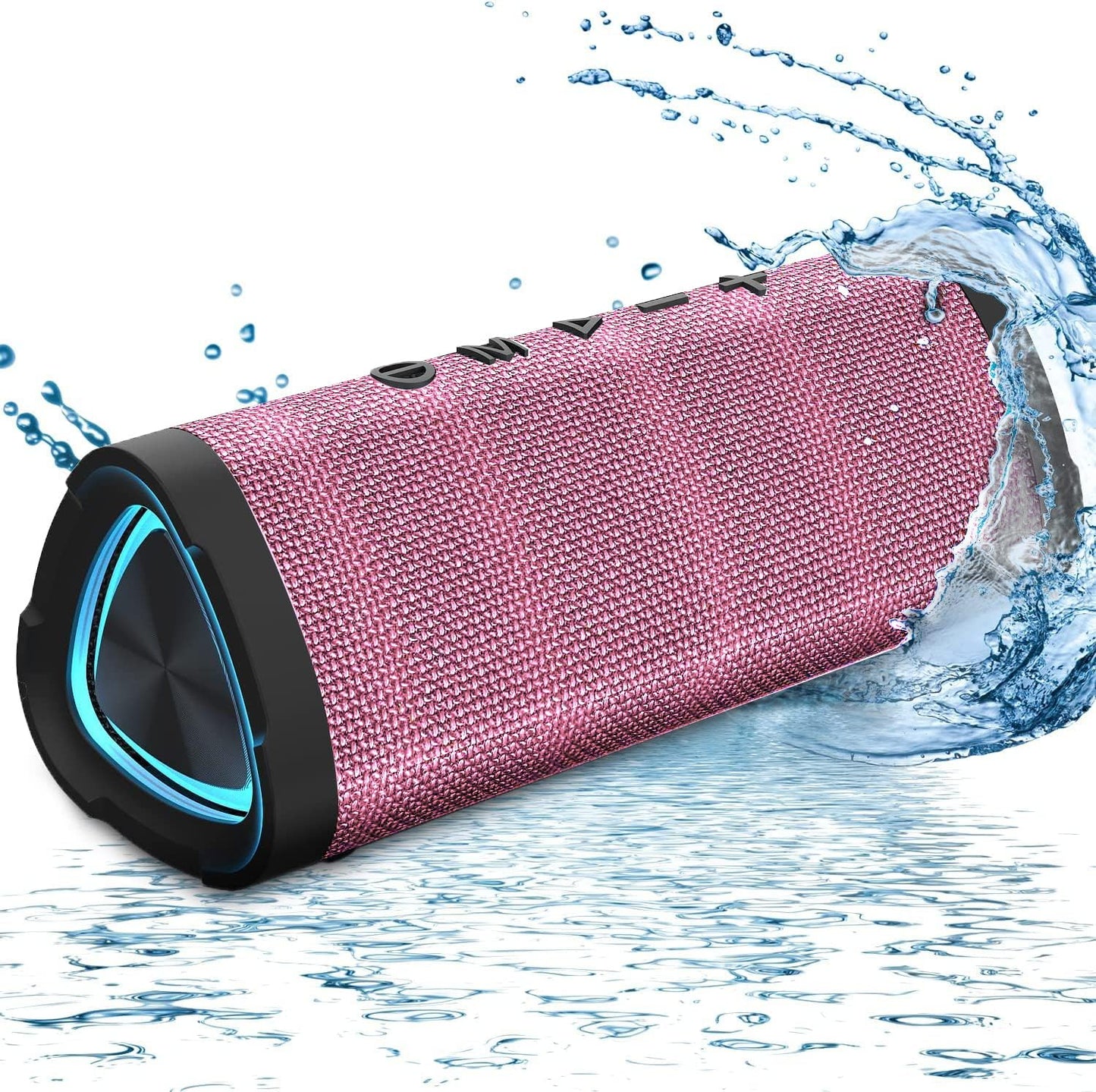 Vanzon Bluetooth Speakers V40 Portable Wireless Speaker V5.0 with 24W Loud Stereo Sound, TWS, 24H Playtime & IPX7 Waterproof, Suitable for Travel