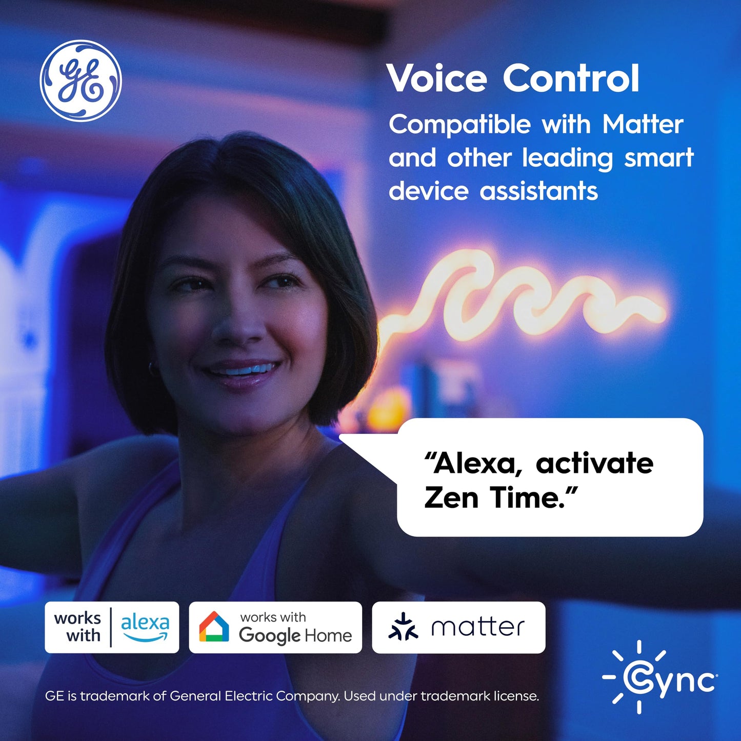 Cync GE Direct Connect A21 Smart LED Light Bulbs, 2 Pack