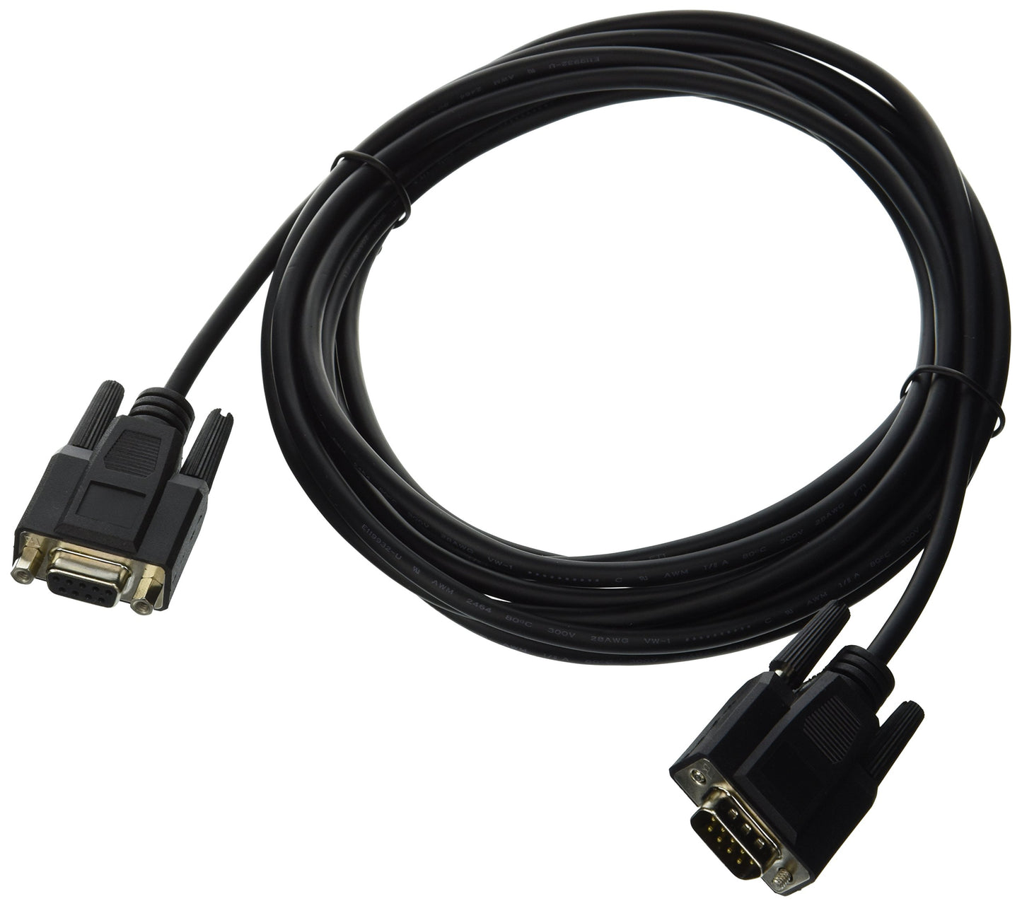 C2G / Cables To Go C2G 52032 DB9 M/F Serial RS232 Extension Cable, Black (15 Feet, 4.57 Meters)