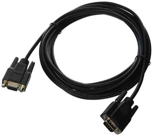 C2G / Cables To Go C2G 52032 DB9 M/F Serial RS232 Extension Cable, Black (15 Feet, 4.57 Meters)