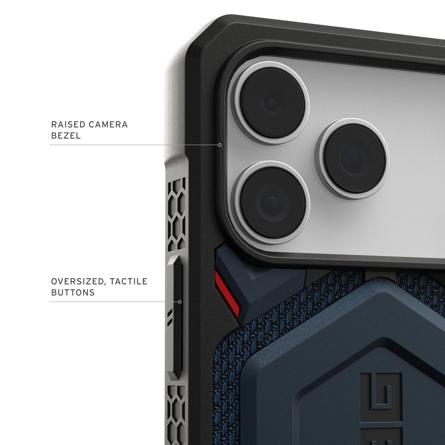 URBAN ARMOR GEAR UAG Designed for iPhone 17 Pro Max Case Monarch Pro - Compatible with MagSafe Military Grade Protective Cover, Kevlar Mallard