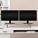 Anji Mountain Monitor Stand - Desktop Organizer & Laptop Riser, Ergonomic Monitor Riser, Space-Saving Monitor Stand for Desk, Durable Construction