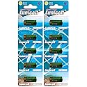 Eunicell 10 x 4LR44 4G13 L1325 A544 476A 6v Alkaline Batteries for Dog Collar, Alarm, Remote,Anti bark Collars, Door Bells, Key fobs etc.