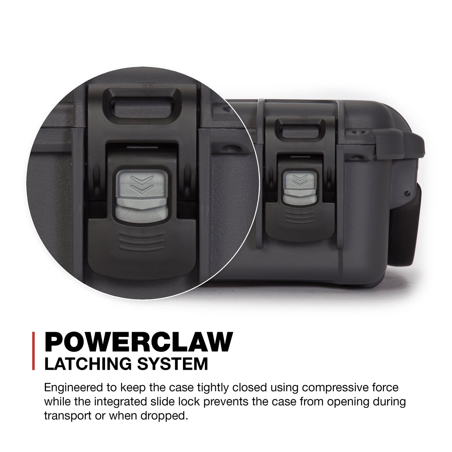 Nanuk 904 Waterproof Hard Case with Foam Insert - Graphite