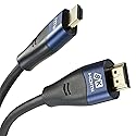NTW 8K HDMI Cable 6FT - Ultra High Speed 48Gbps, HDMI 2.1, 8K@60Hz, 4K@120Hz, HDR10, eARC, for TV, Xbox, PS5, Roku, Apple TV