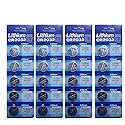 Cr2032 Br2032 2032 3V Lithium Batteries 20 Pcs 4 Cards