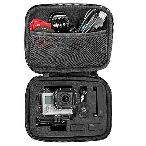 Small Carrying Case Compatible with Gopro Hero 13 12 11 9 8/AKASO EK7000 Brave 4 Brave 7/DJI Osmo Action 5 Pro/ODDV/APEXCAM/Pro Xtreme Action Camera