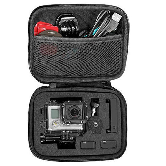Small Carrying Case Compatible with Gopro Hero 13 12 11 9 8/AKASO EK7000 Brave 4 Brave 7/DJI Osmo Action 5 Pro/ODDV/APEXCAM/Pro Xtreme Action Camera