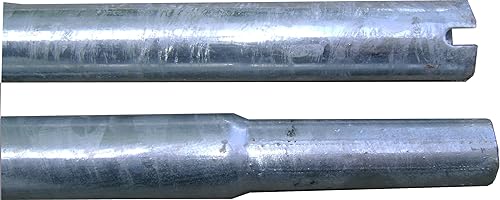 ((2)) 160505GHS ROHN 1-1/4" x 5' Steel x 16 Gauge Antenna Mast Pipes