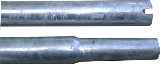 ((2)) 160505GHS ROHN 1-1/4" x 5' Steel x 16 Gauge Antenna Mast Pipes