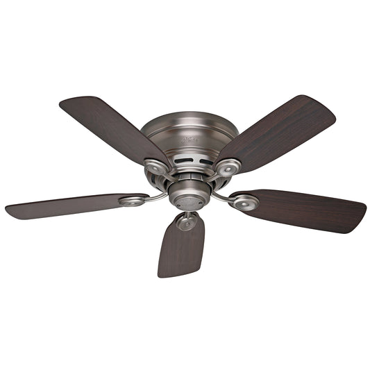 Hunter 51060 Low Profile IV 42-Inch Ceiling Fan, Antique Pewter (Renewed)