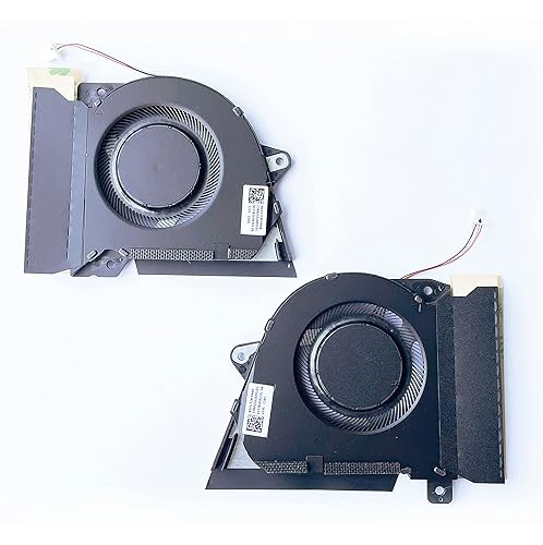Fleshy Leaf New CPU+GPU Cooling Fan Replacement for ASUS Rog Zephyrus G14 GA401Q GA401QC GA401QE GA401QH GA401QM GA401IHR GA401QEC-K2064T Series