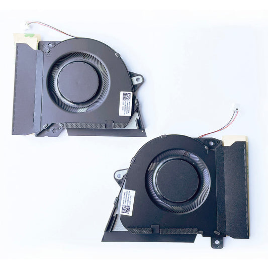 Fleshy Leaf New CPU+GPU Cooling Fan Replacement for ASUS Rog Zephyrus G14 GA401Q GA401QC GA401QE GA401QH GA401QM GA401IHR GA401QEC-K2064T Series