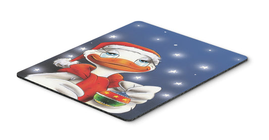 Caroline's Treasures AAH7196MP Duck with Christmas Ornament Mouse Pad, Hot Pad or Trivet for Home Office Gaming Working Computers Laptop Mouse