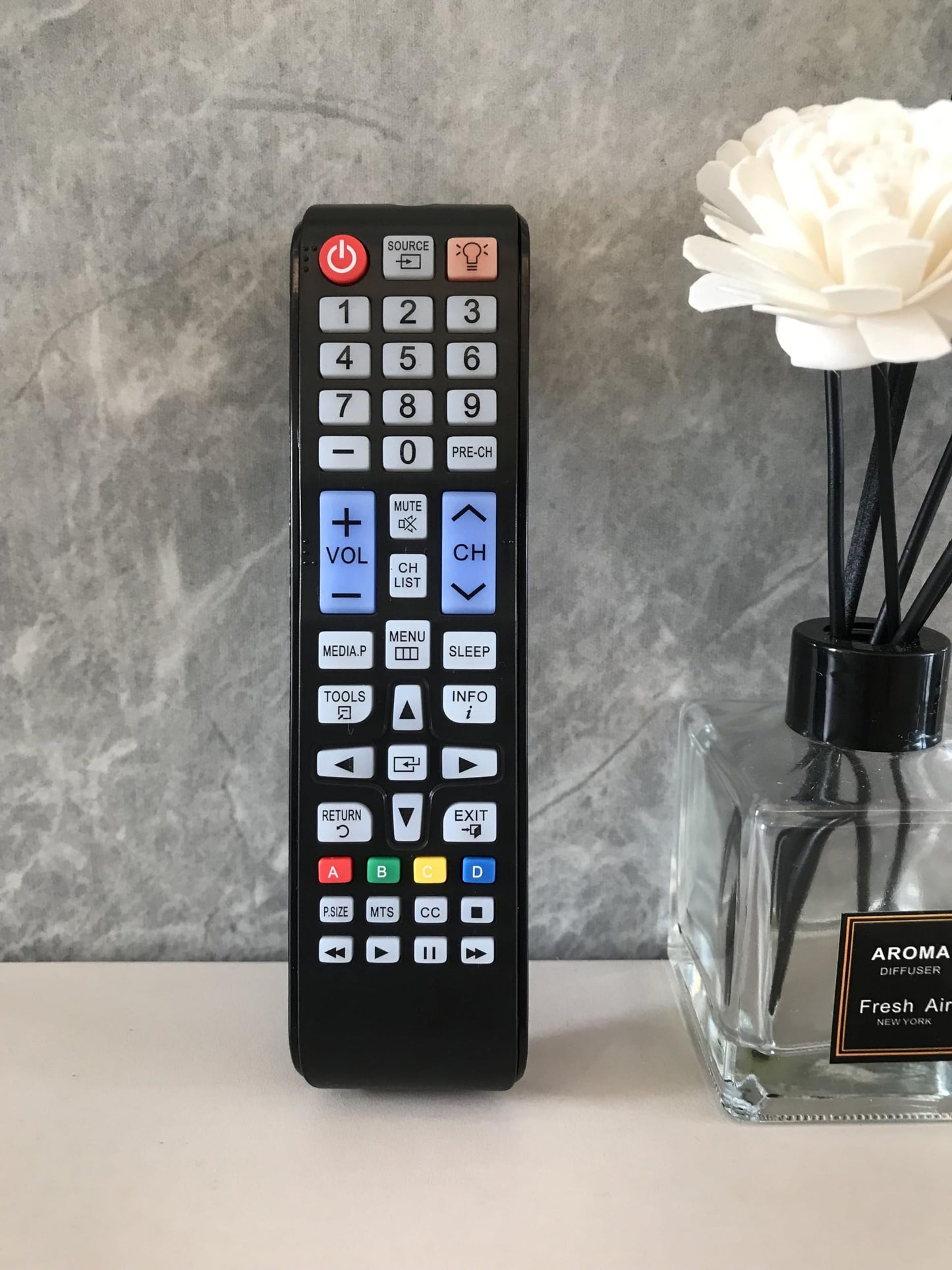 Replacement Remote Control for Samsung Smart TV UN37EH5000FXZA UN39FH5000FXZA UN50EH5000 UN40EH5050F UN40EH6000F UN46F5000AF PN43F4500AFXZA