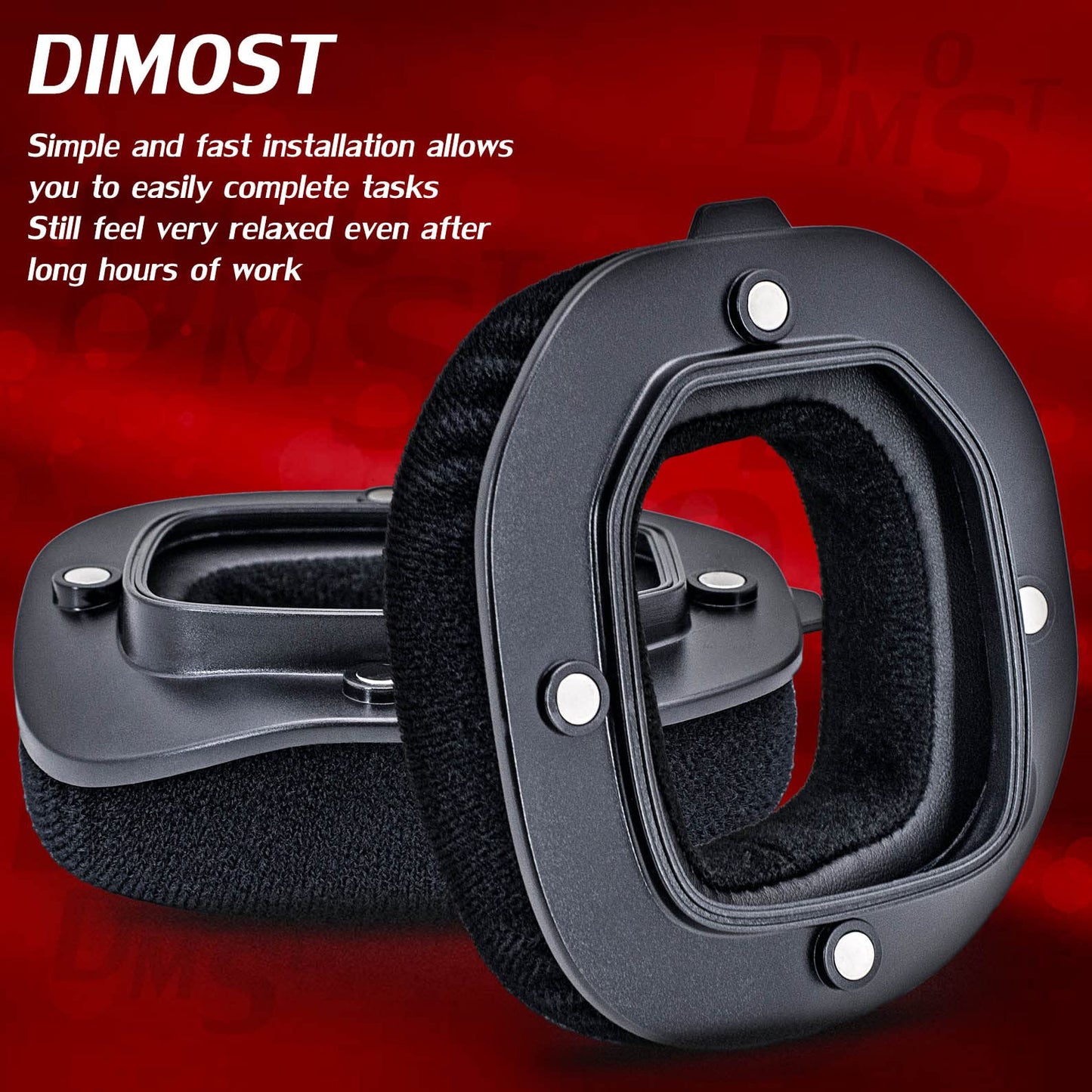 DIMOST Ear Pads Headband Compatible with Astro A40 TR Headset (Velvet)