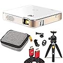 KODAK Luma 150 Ultra Mini Pocket Pico Projector - Built in Rechargeable Battery & Speaker, 1080P Support Portable Wireless LED DLP Video Projector