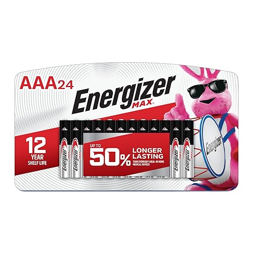 Energizer MAX AAA Batteries (24 Pack), Triple A Alkaline Batteries