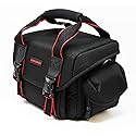 Commander Optics Medium/Large Camera Carrying Case for Nikon, Sony, Pentax, Olympus Panasonic, Samsung, and Canon Rebel DSLR 11 x 7 x 7 Inches Black