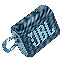 JBL Go 3 - Portable Mini Bluetooth Speaker, big audio and punchy bass, IP67 waterproof and dustproof, 5 hours of playtime, speaker for home, outdoor