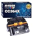 HI-VISION HI-YIELDS Compatible 64X CC364X Toner Cartridge 364X for P4015n P4015tn P4015x P4515n P4515tn P4515x P4515fn Printer, (1-Pack, Black)